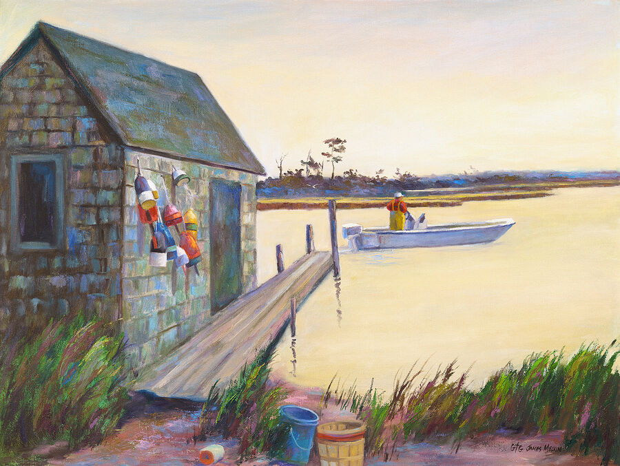Coastal Art by James Melvin, Early Light